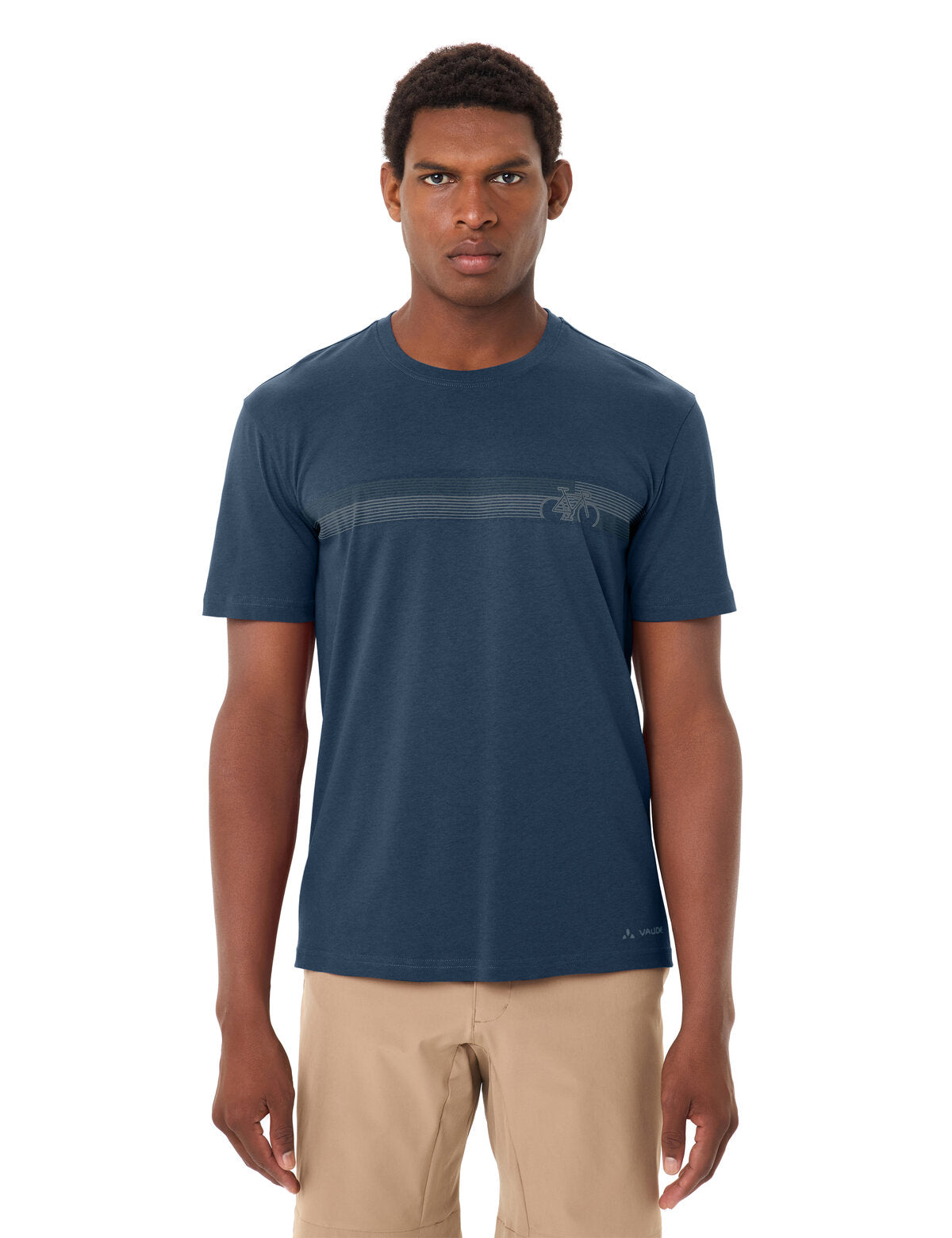 VAUDE Men's Cyclist T-Shirt V dark sea/dark sea
