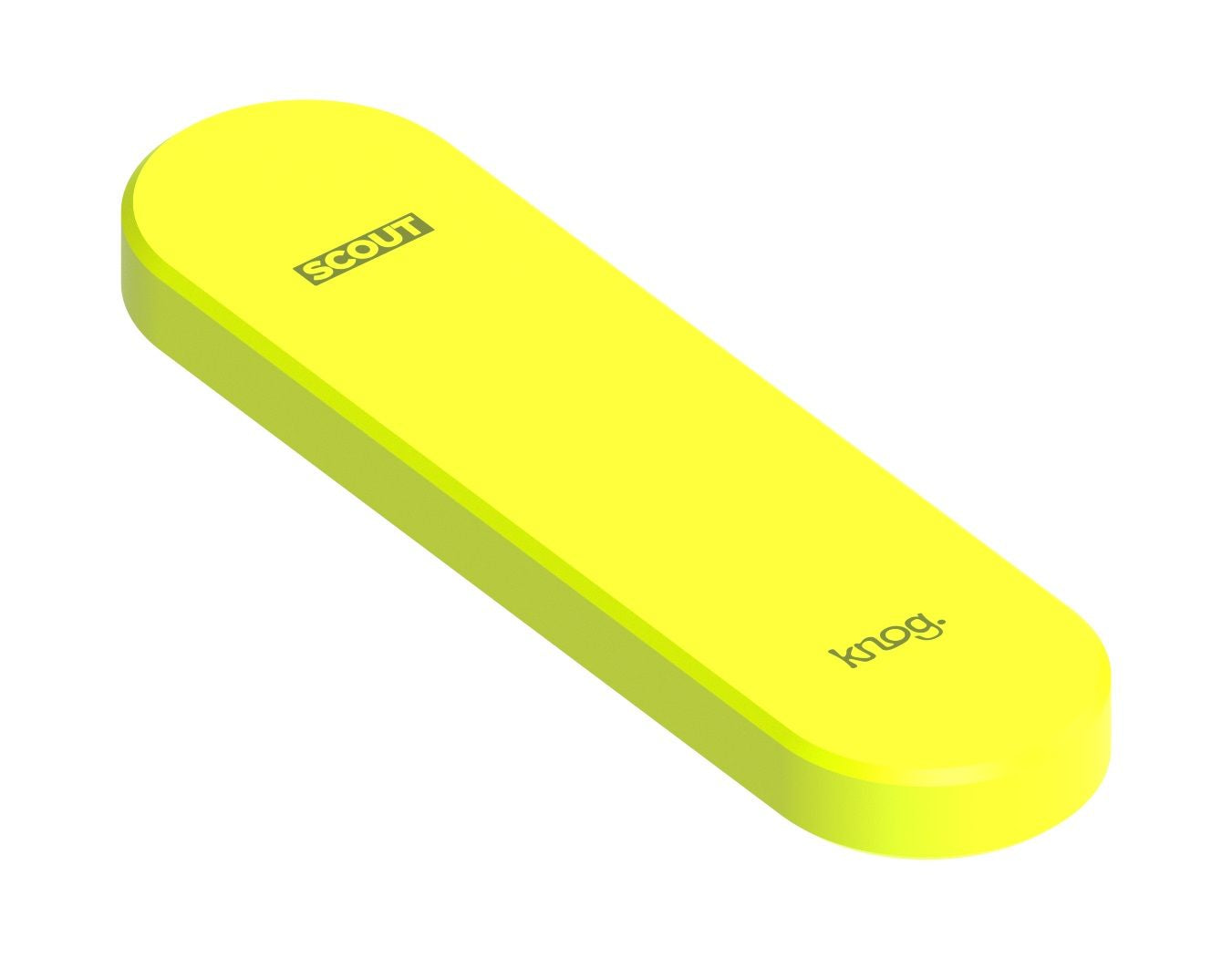 Knog Scout Bike Alarm und Finder black/neon yellow