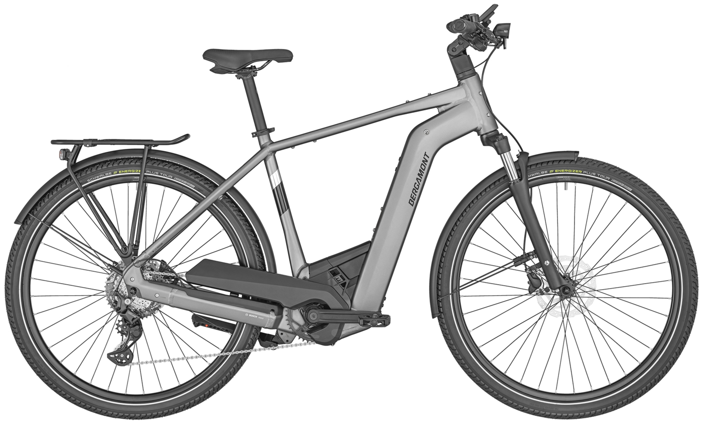 Bergamont E-Horizon Sport 6 Gent Diamant 625 matt titanium silver