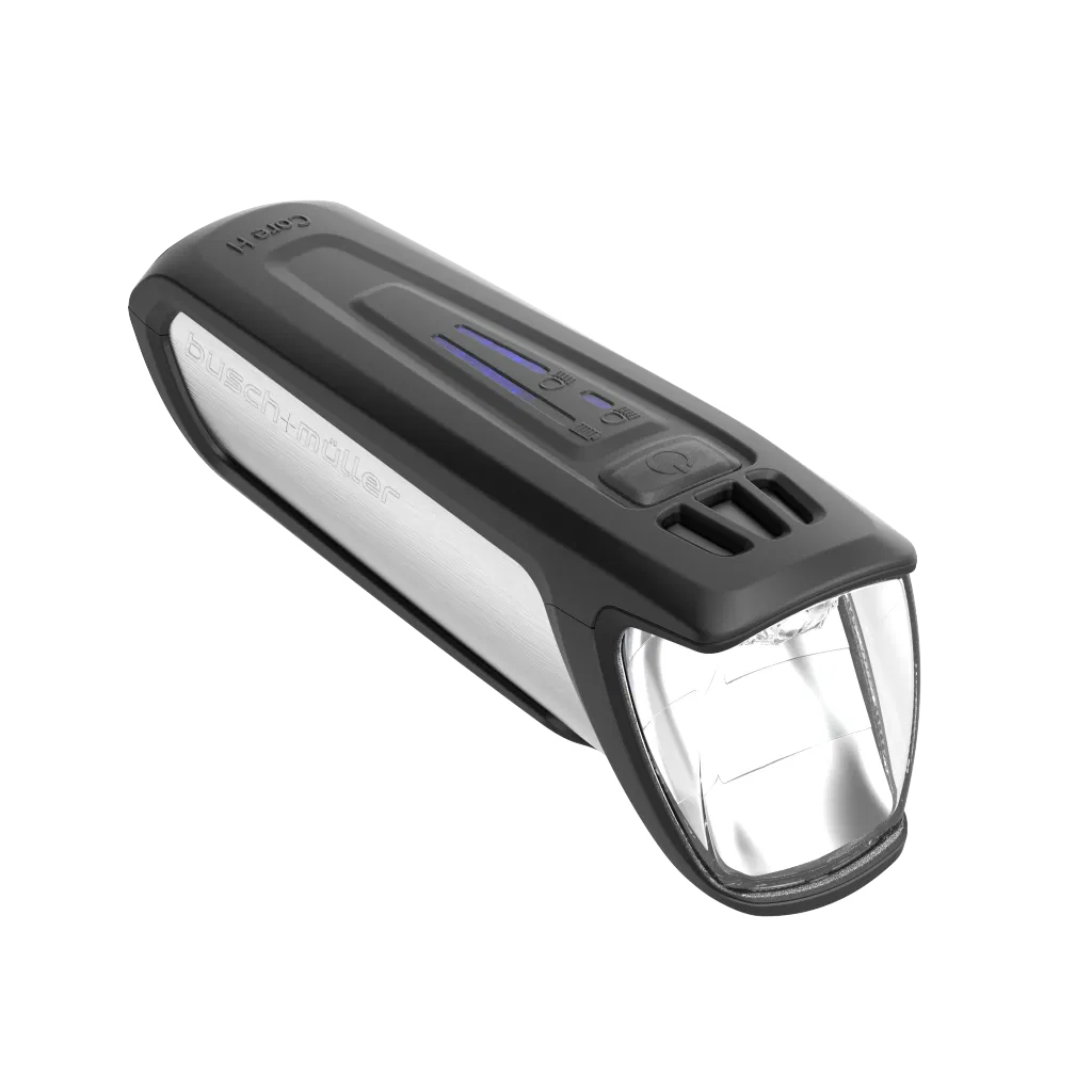 Busch + Müller IXON CORE 2 100Lux Highbeam + BRIXXI Akku-Beleuchtungsset mit Fernlicht