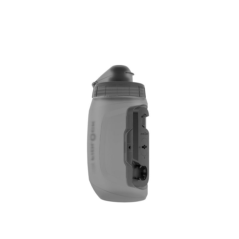 Fidlock Twist Single Bottle 450 inkl. Verbindungselement transparent/schwarz