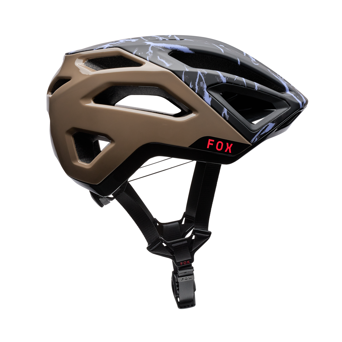Fox Crossframe Pro Quest MTB-Helm Nutmeg