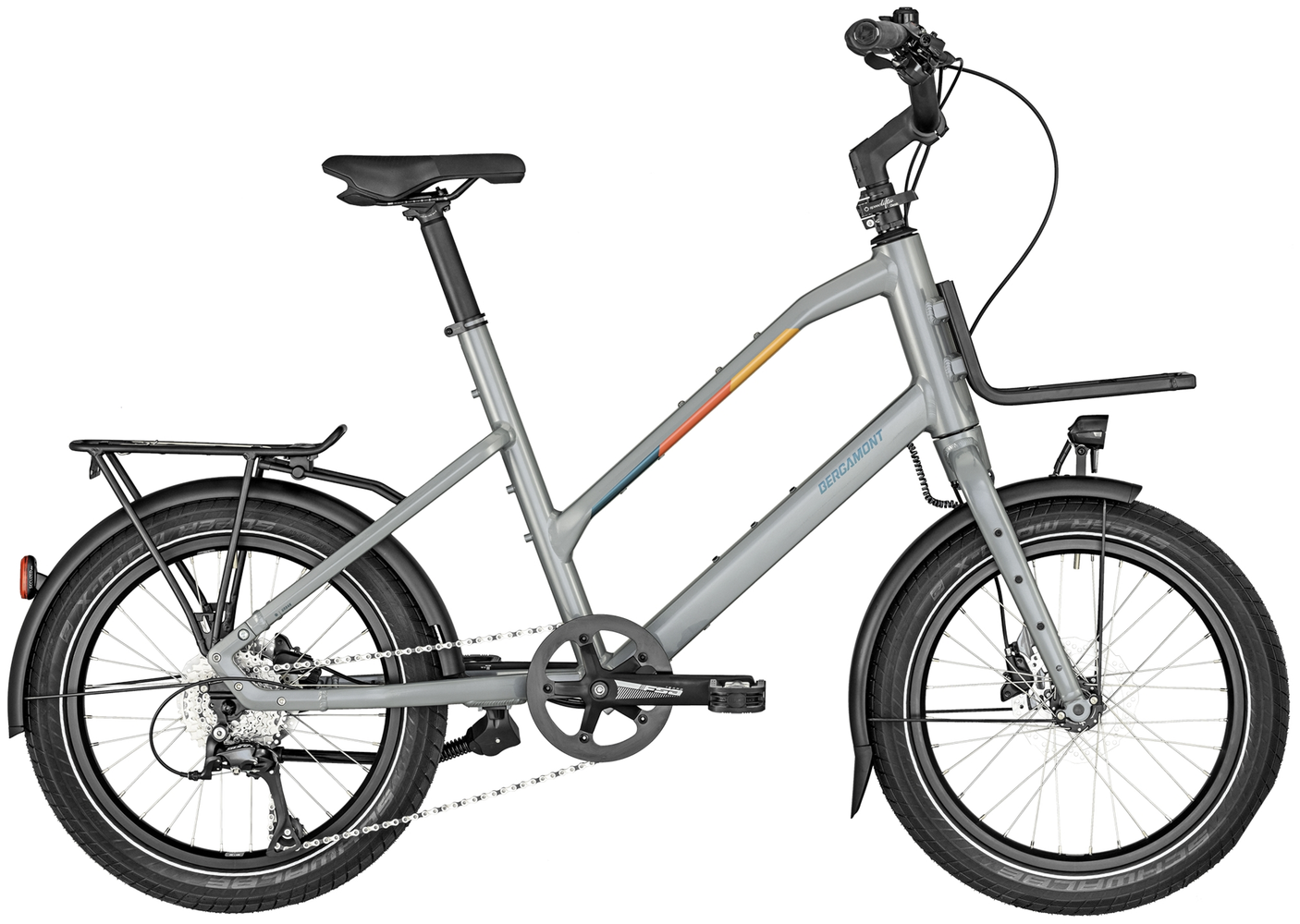 Bergamont Hans-On Compact shiny mortar grey