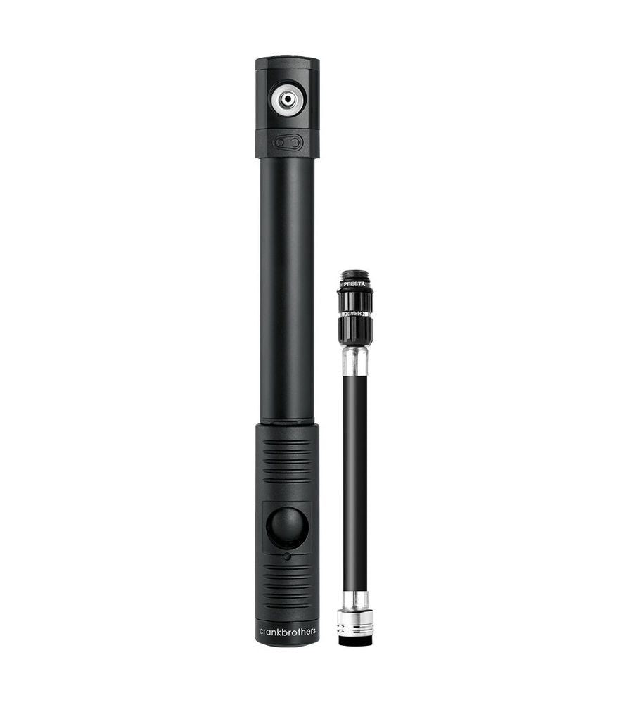 Crankbrothers Klic HP Handpumpe inkl. Rahmenhalter Midnight Editionblack