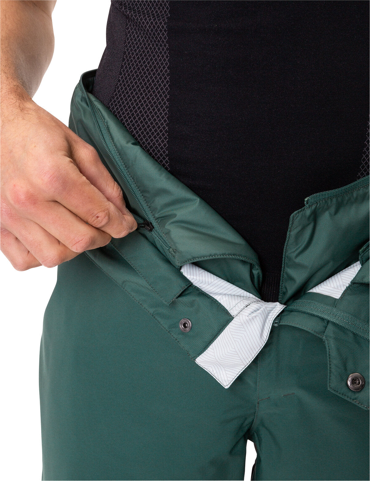 VAUDE Men's All Year Moab 2in1 Rain Pants grün