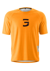 Gonso Trail Jersey | Herren Trikot kurzarm | neon carrot – aktuelle Variante
