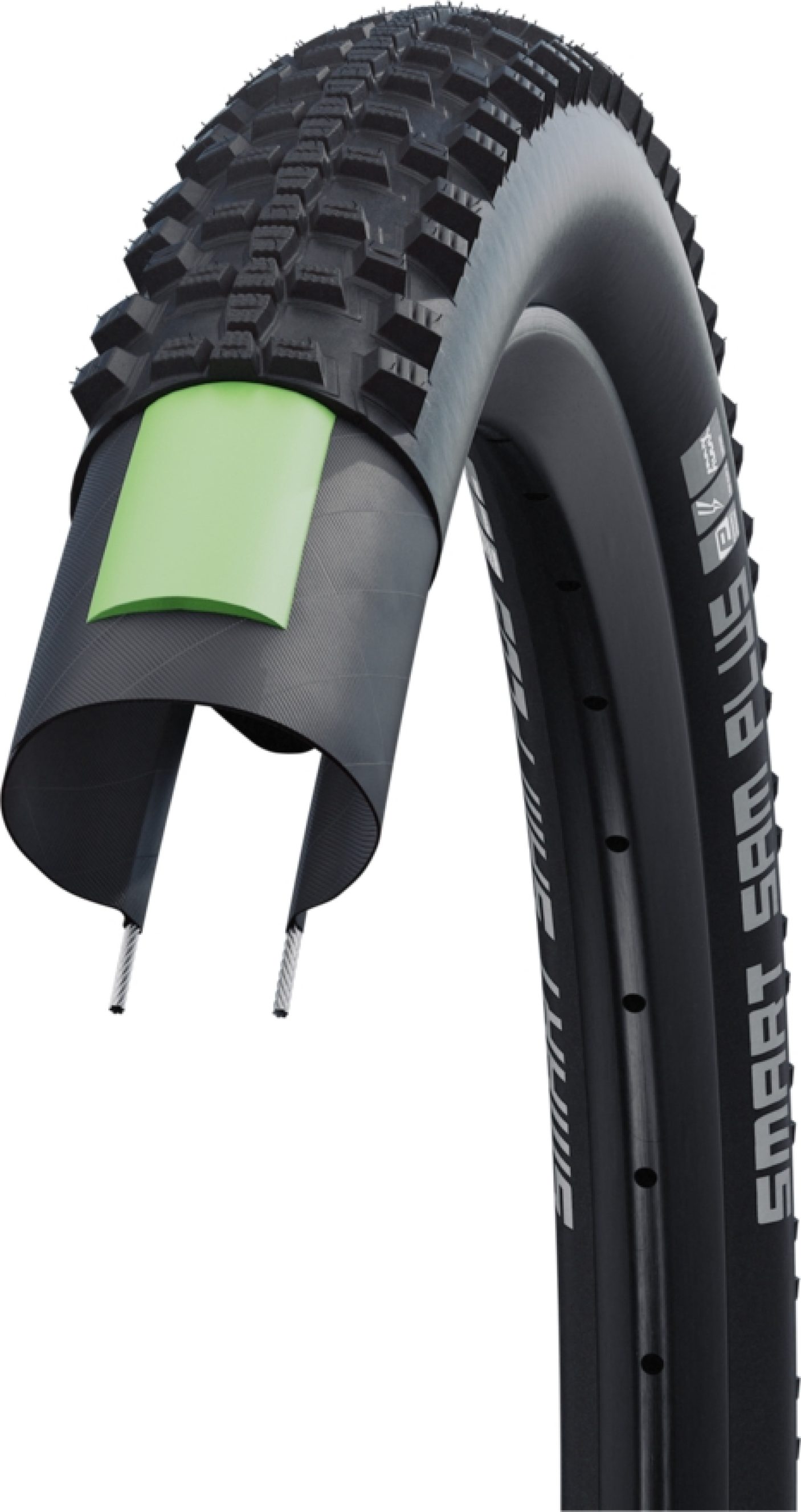 Schwalbe SMART SAM PLUS Performance 27,5 × 2,25″, DD, Guard 57-584