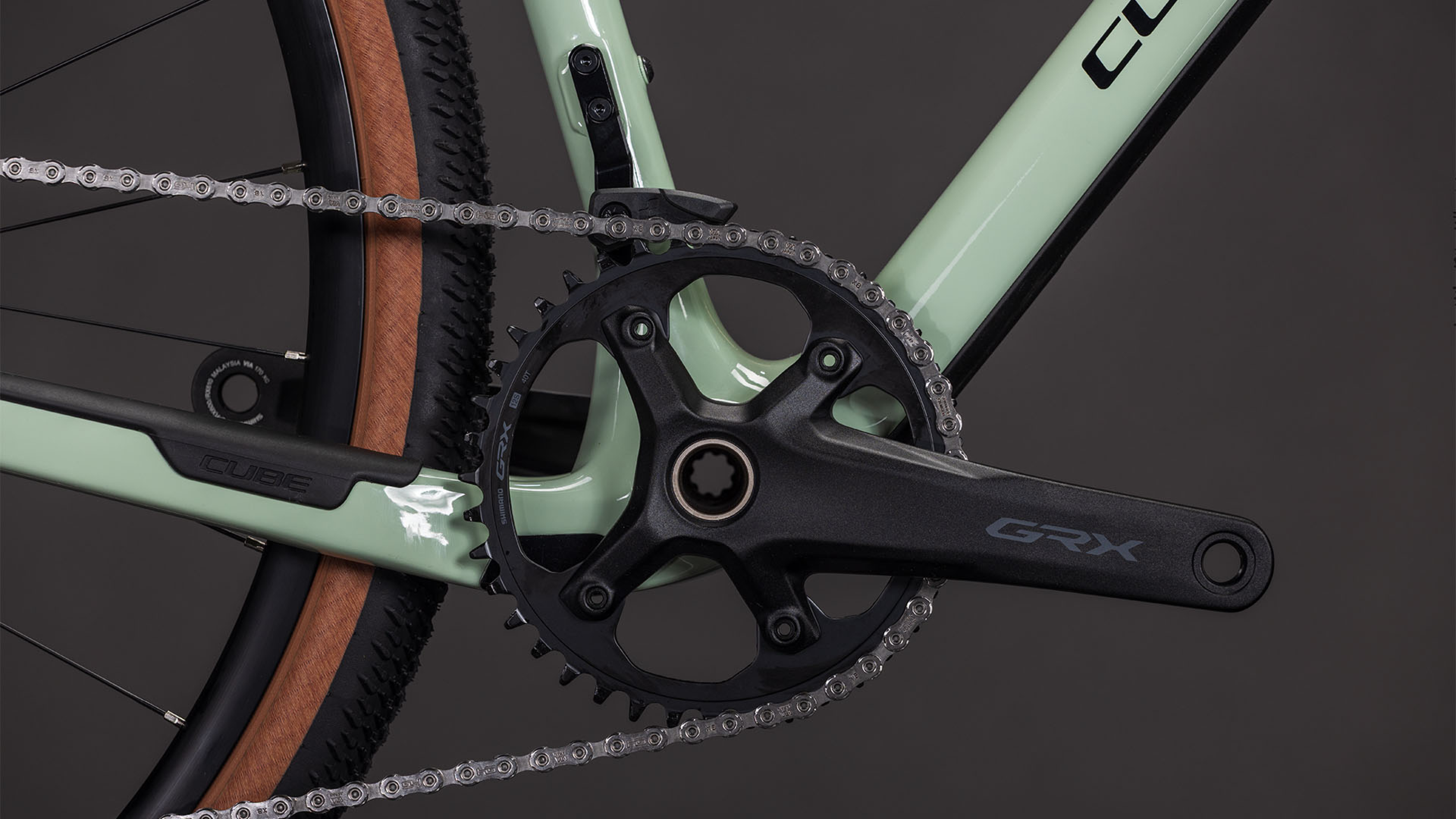 Cube Nuroad C:62 ONE  aloegreen´n´black (2026)