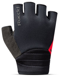 Roeckl Itamos 3 Unisex Fahrradhandschuhe kurz | black/red – aktuelle Variante