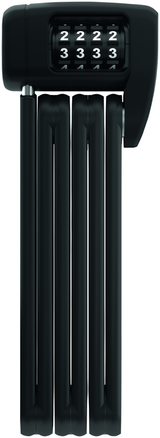 Abus BORDO™ Lite 6055 Faltschloss + SH Halterung black