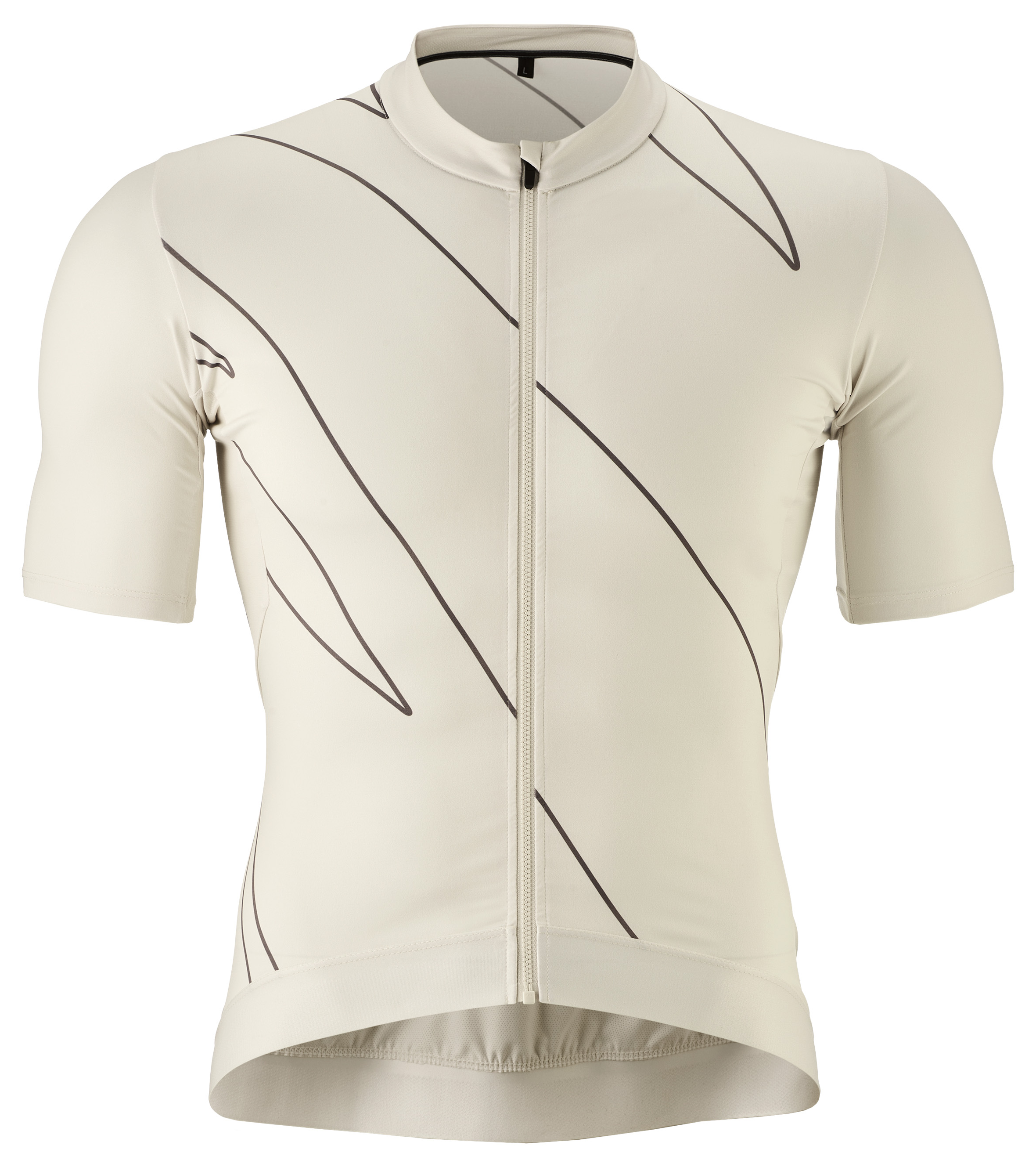 Gonso Road Jersey Print M chateau gray
