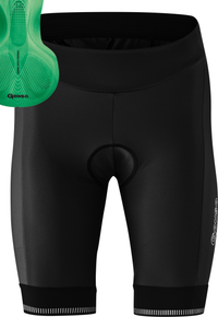 Gonso SITIVO Green Radshort | Damen Fahrradhose kurz | black/bright green – aktuelle Variante
