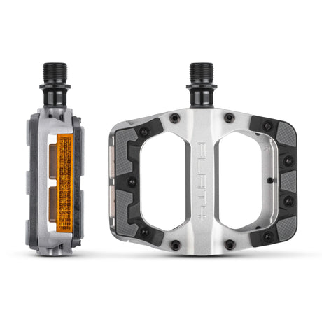 DMR Flat4 Plattform-Pedale  silver