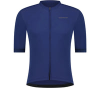 Shimano FUTURO Short Sleeve Jersey | Herren Radtrikot kurzarm | Navy – aktuelle Variante