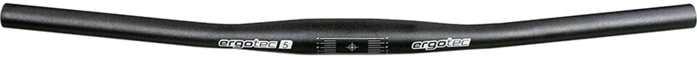Ergotec Flatbar Lenker Ø31,8mm 780B Alu schwarz