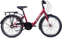 S'COOL chiX 20-N3 (2026) | 20 Zoll Kinderfahrrad | Red/White – aktuelle Variante