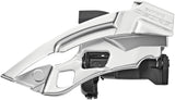 Shimano Deore Trekking FD-T6000 Umwerfer 3x10 Schelle tief Top Swing grau
