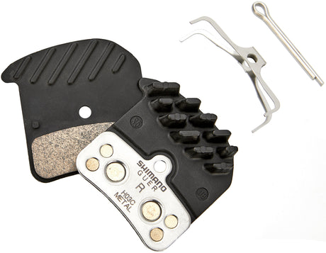 Shimano H03C Scheibenbremsbeläge Metallisch mit Cooling Fins für XT/Saint/Zee