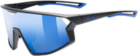 uvex Skyryse Radbrille | Black Matt / Mirror Blue – aktuelle Variante