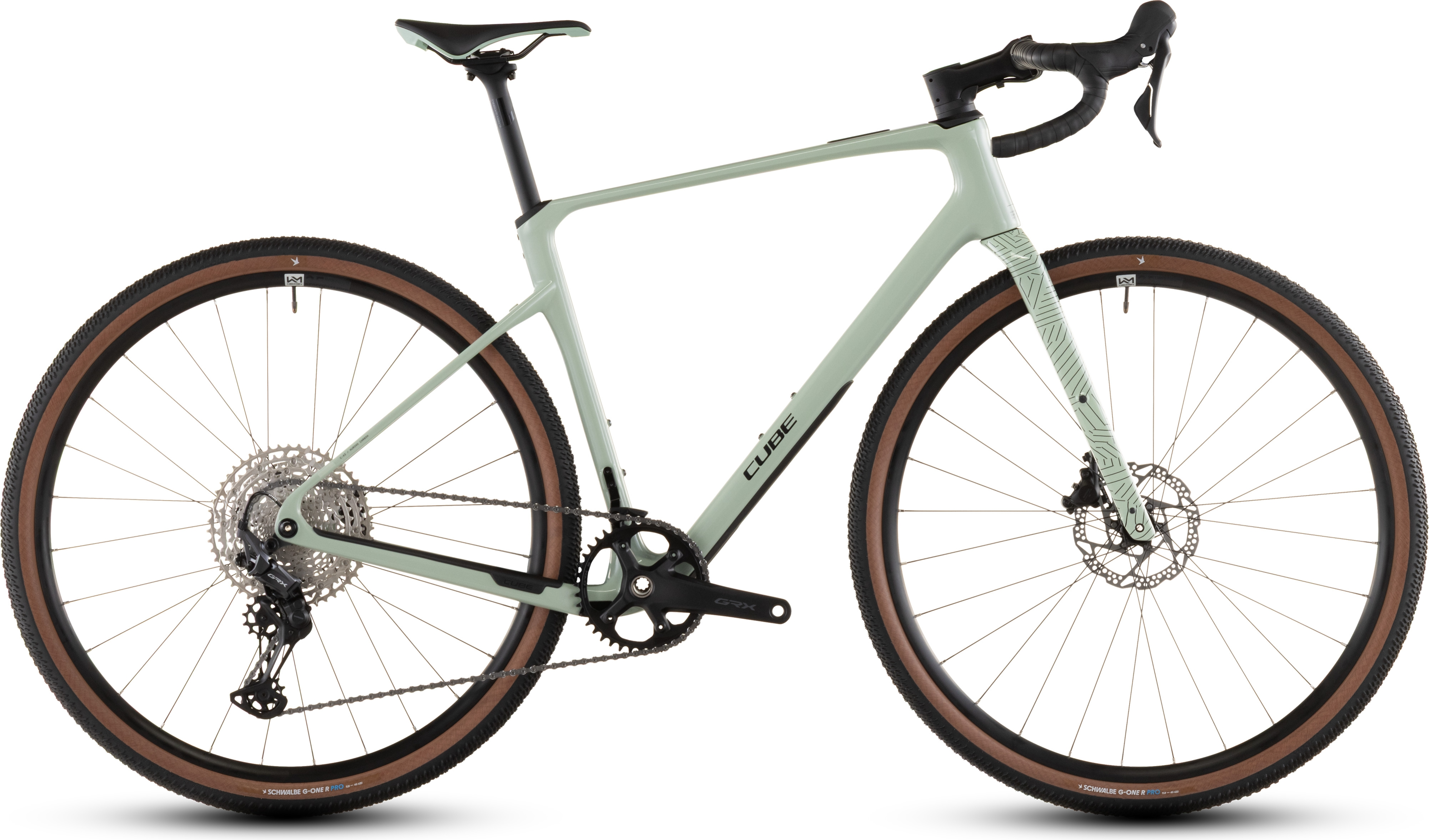 Cube Nuroad C:62 ONE  aloegreen´n´black (2026)