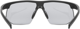 uvex Aerios V Radbrille Black Matt / Smoke
