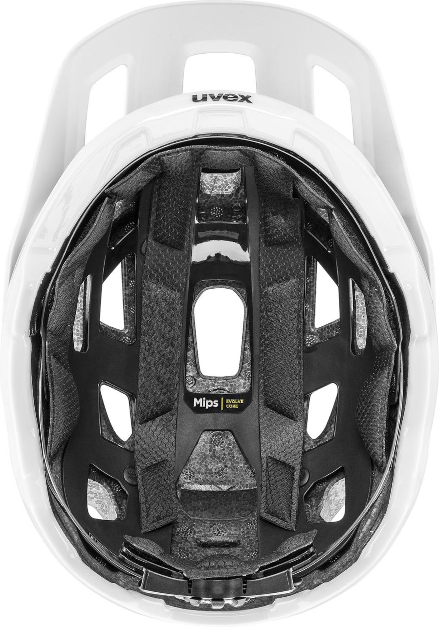 uvex React Mips MTB-Helm White Matt