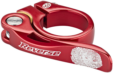 Reverse Long Life Sattelklemme Ø31,8mm rot