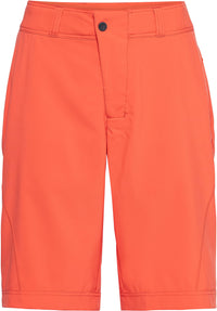 VAUDE Ledro Shorts | Damen Fahrradhose kurz | orange – aktuelle Variante