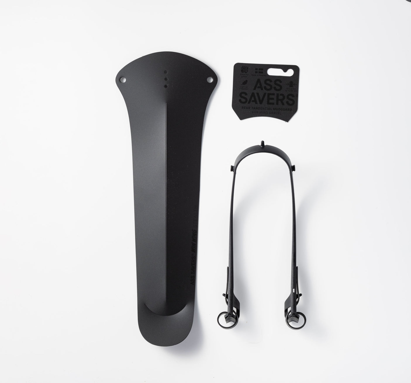 Ass Savers WGS-2 Win Wing Gravel Spritzschutz HR  stealth