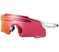 Shimano EQUINOX 5 Fahrradbrille | Matte White / Ridescape Road – aktuelle Variante