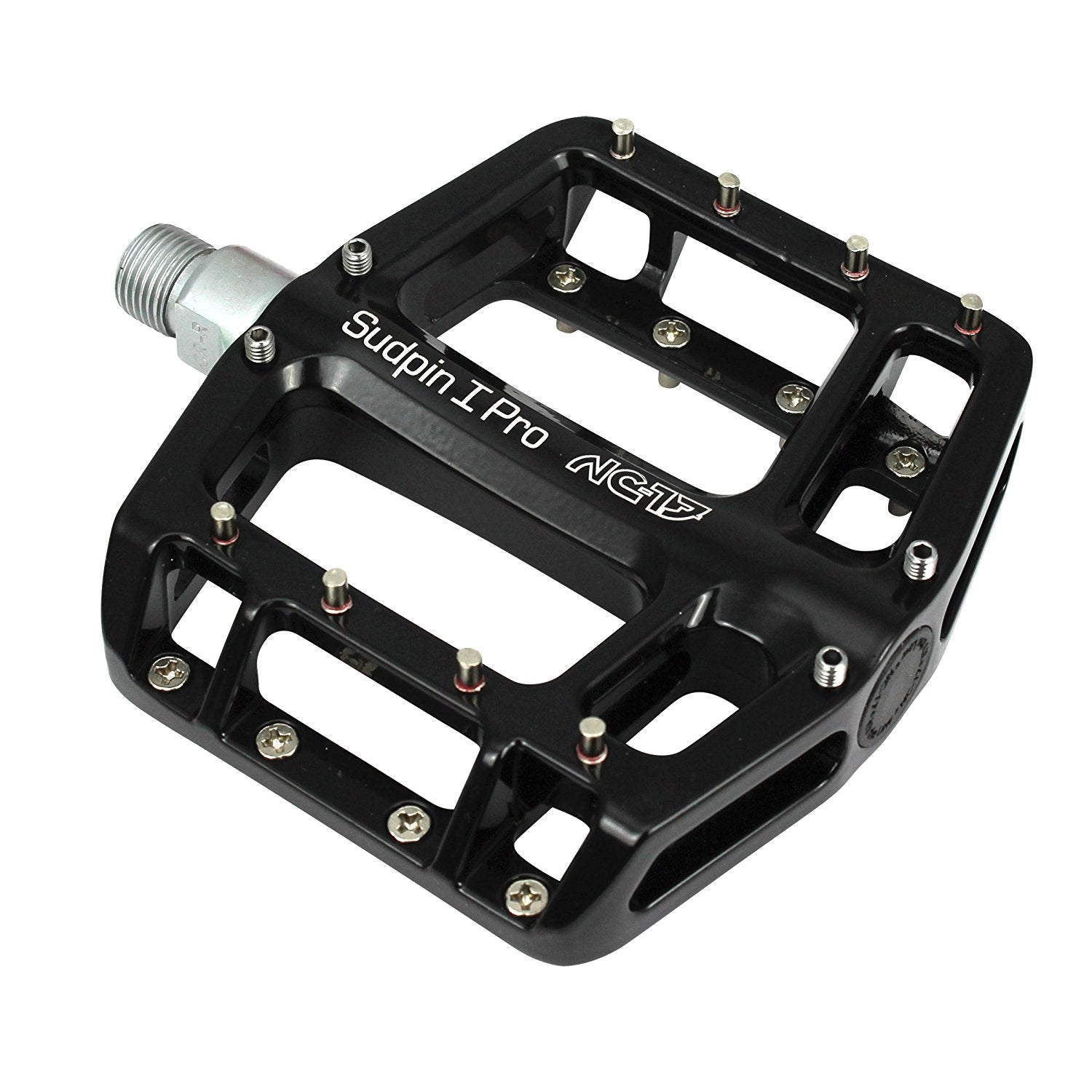 NC-17 Plattformpedal Sudpin I Pro, Alu, Kugellager schwarz