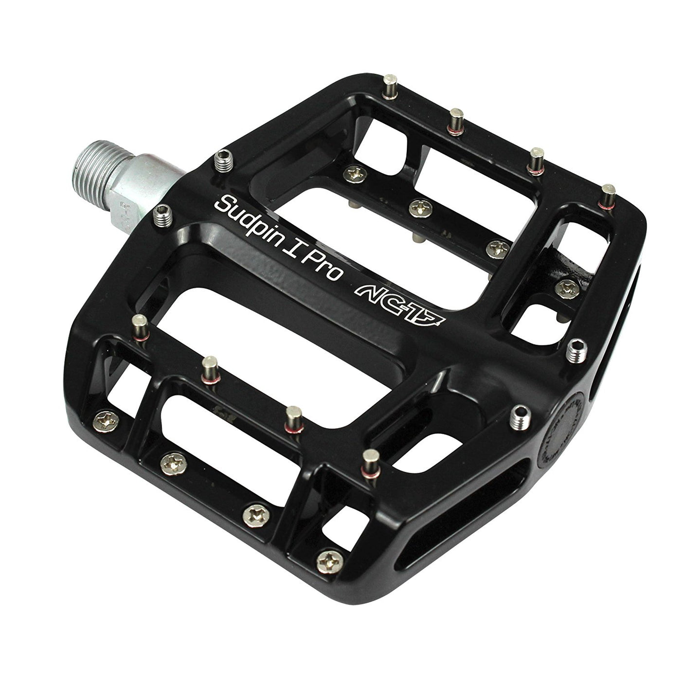 NC-17 Plattformpedal Sudpin I Pro, Alu, Kugellager schwarz