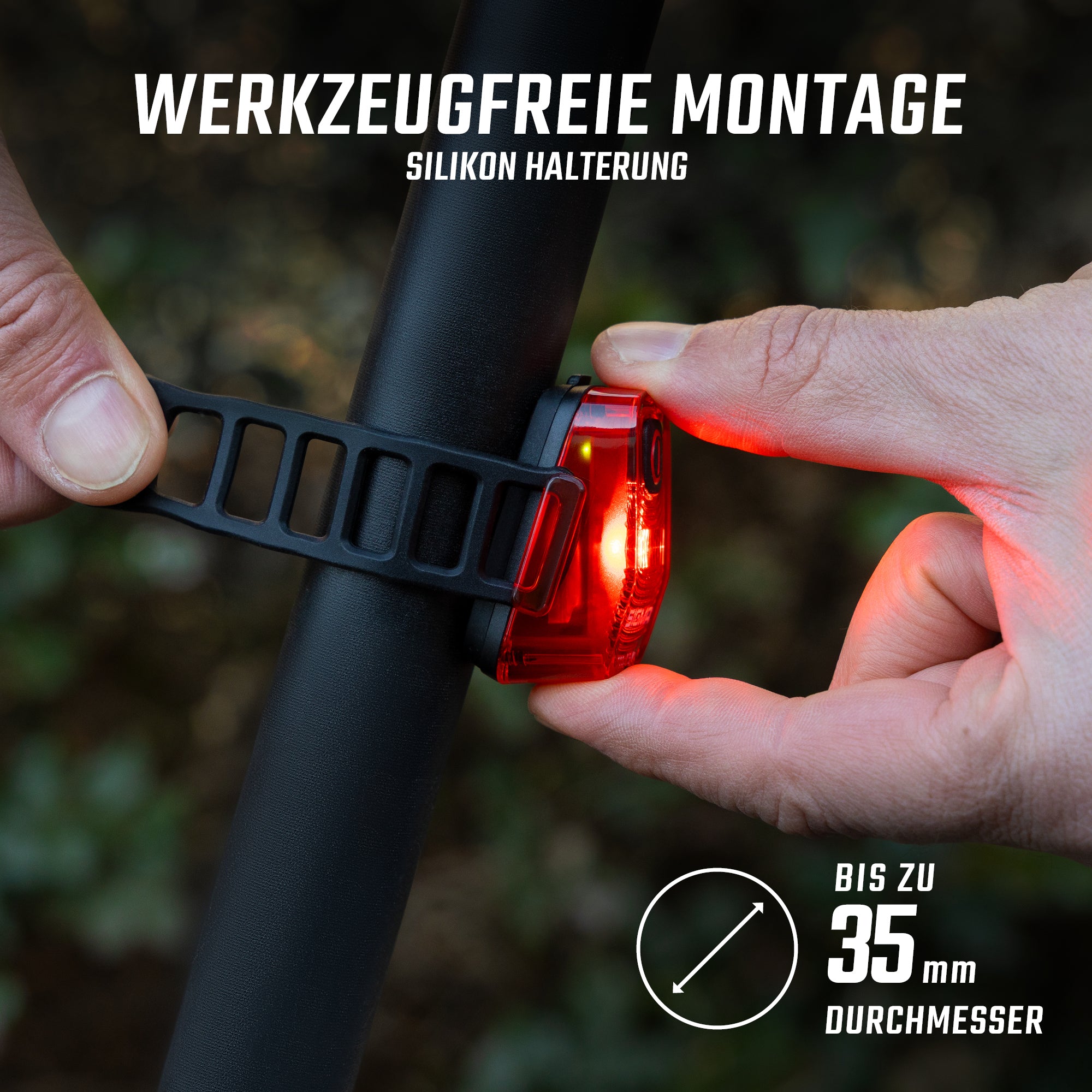 Sigma Hiro 10 Rücklicht