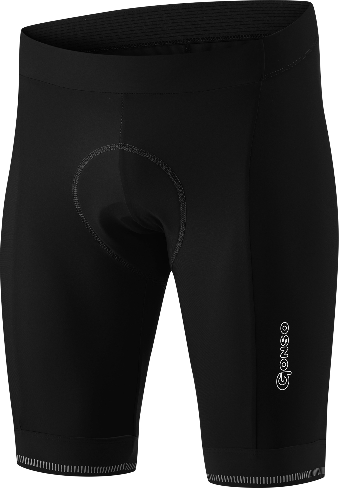 Gonso SITIVO Green M Shorts Herren black/bright green
