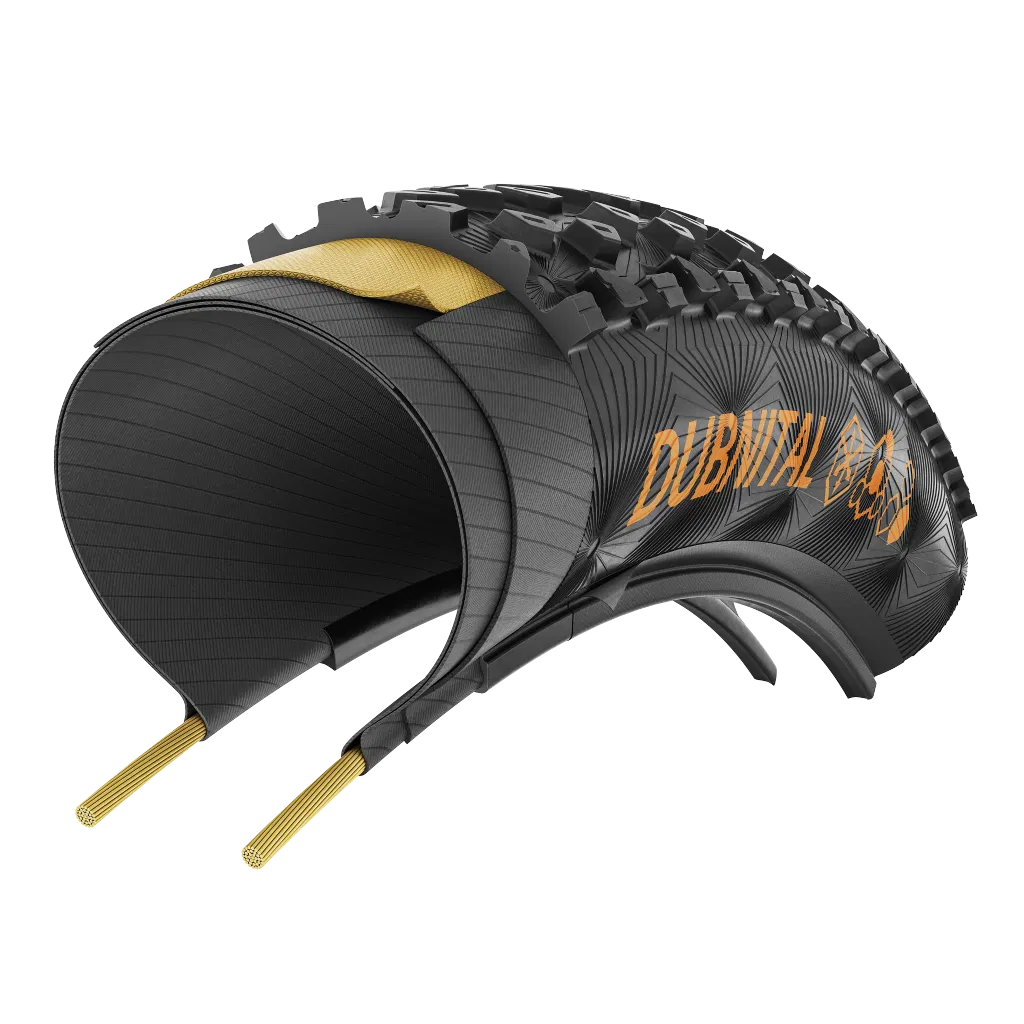 Continental Dubnital Trail Grip Falt 28" Faltreifen  schwarz / schwarz skin