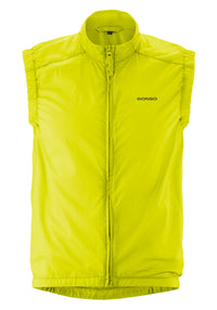 Gonso Adventure Vest Wind | Herren Windweste | safety yellow – aktuelle Variante
