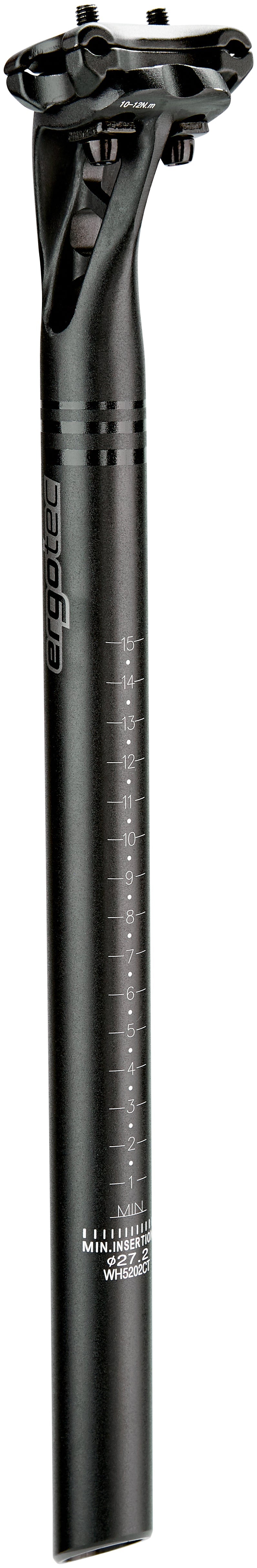 Ergotec HockEvolution Patent Sattelstütze Ø27,2mm schwarz