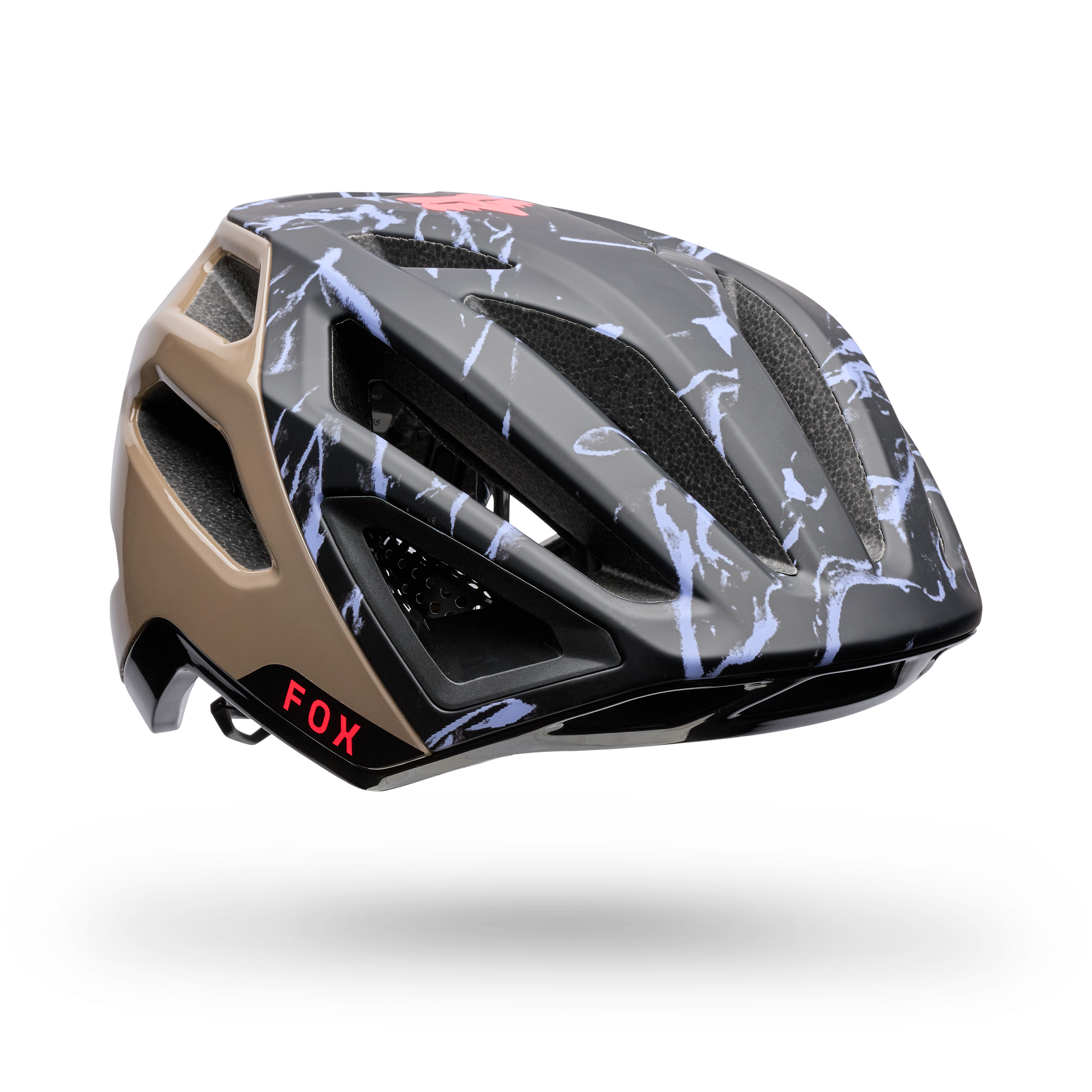 Fox Crossframe Pro Quest MTB-Helm Nutmeg