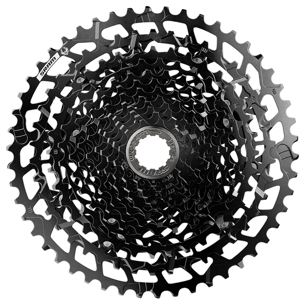 SRAM Kassette PG-1210 2-fach 11-50 Zähne schwarz