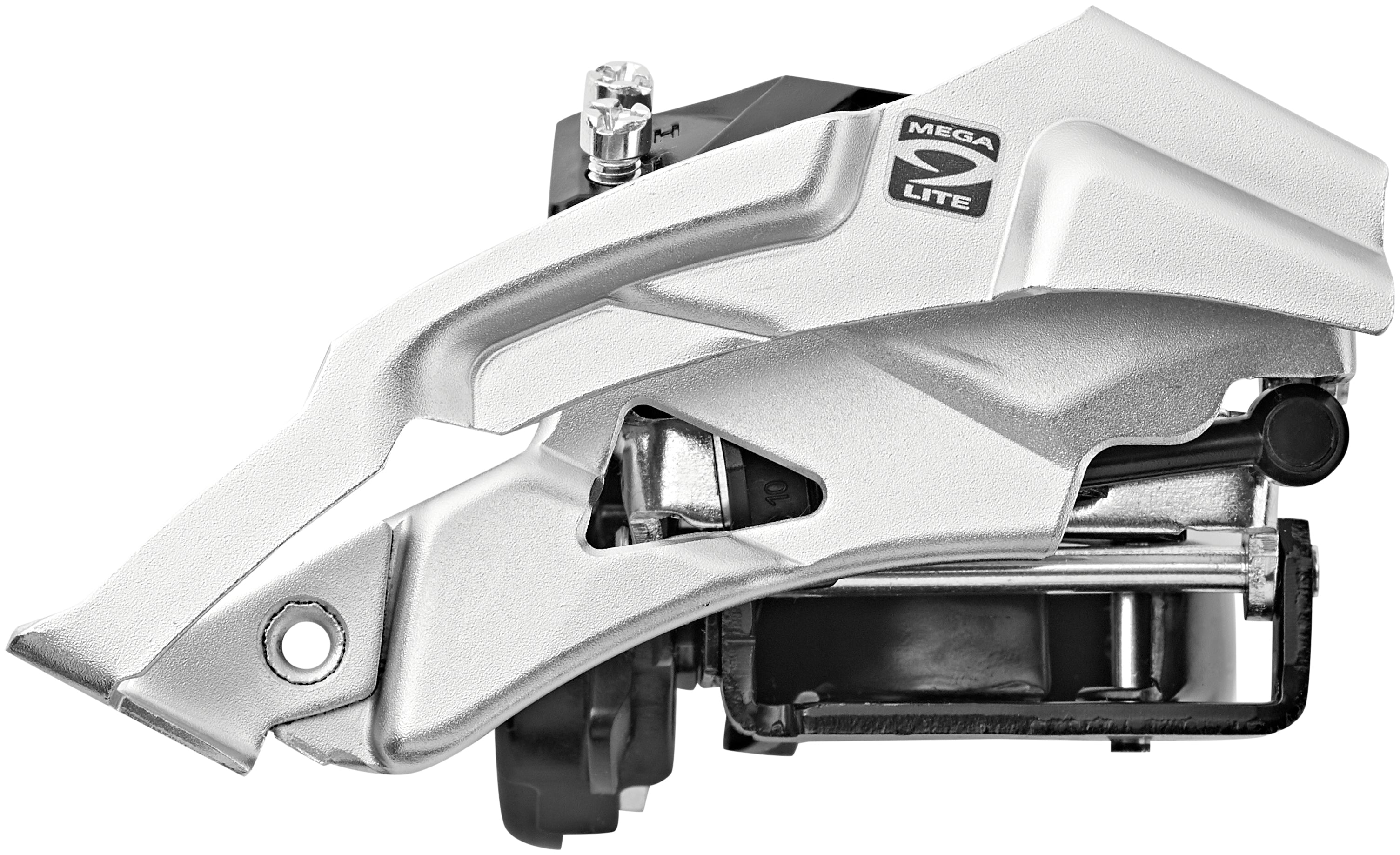 Shimano Altus FD-M2000 Umwerfer 3x9-fach Top Swing Schelle Tief silber/schwarz