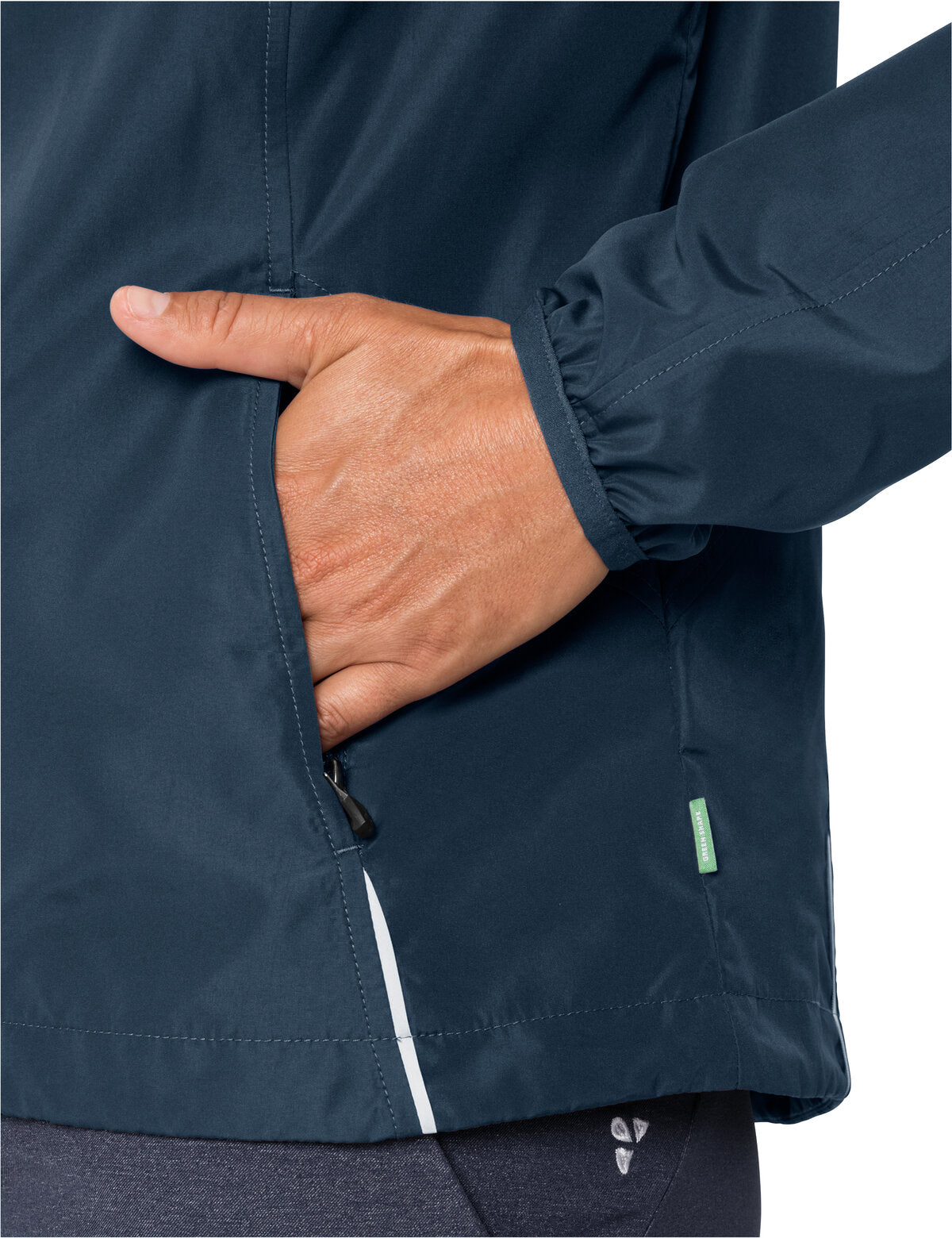 VAUDE Dundee Classic Zip Off Jacket Damen blau