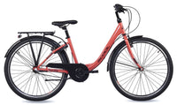 S'COOL chiX 26-N3 (2026) | 26 Zoll Jugendfahrrad | Coral/Dark Red – aktuelle Variante