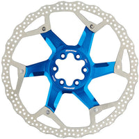 Reverse Bremsscheibe 6-Loch Aluminium/Stahl blau – aktuelle Variante