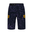 Fox Ranger Short Image Print Plum