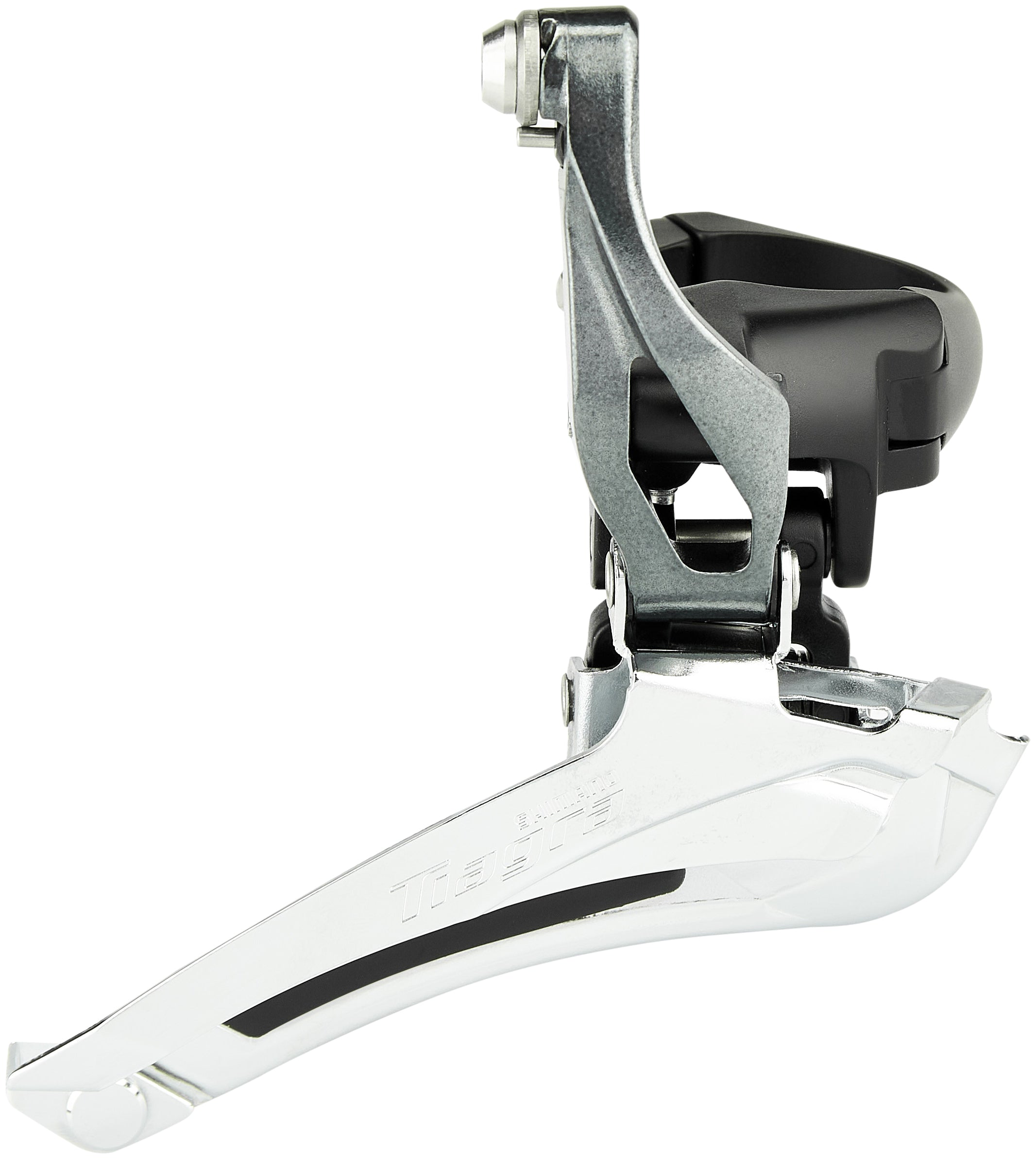 Shimano Tiagra FD-4700 Umwerfer 2x10-fach Schelle Down-Pull grau
