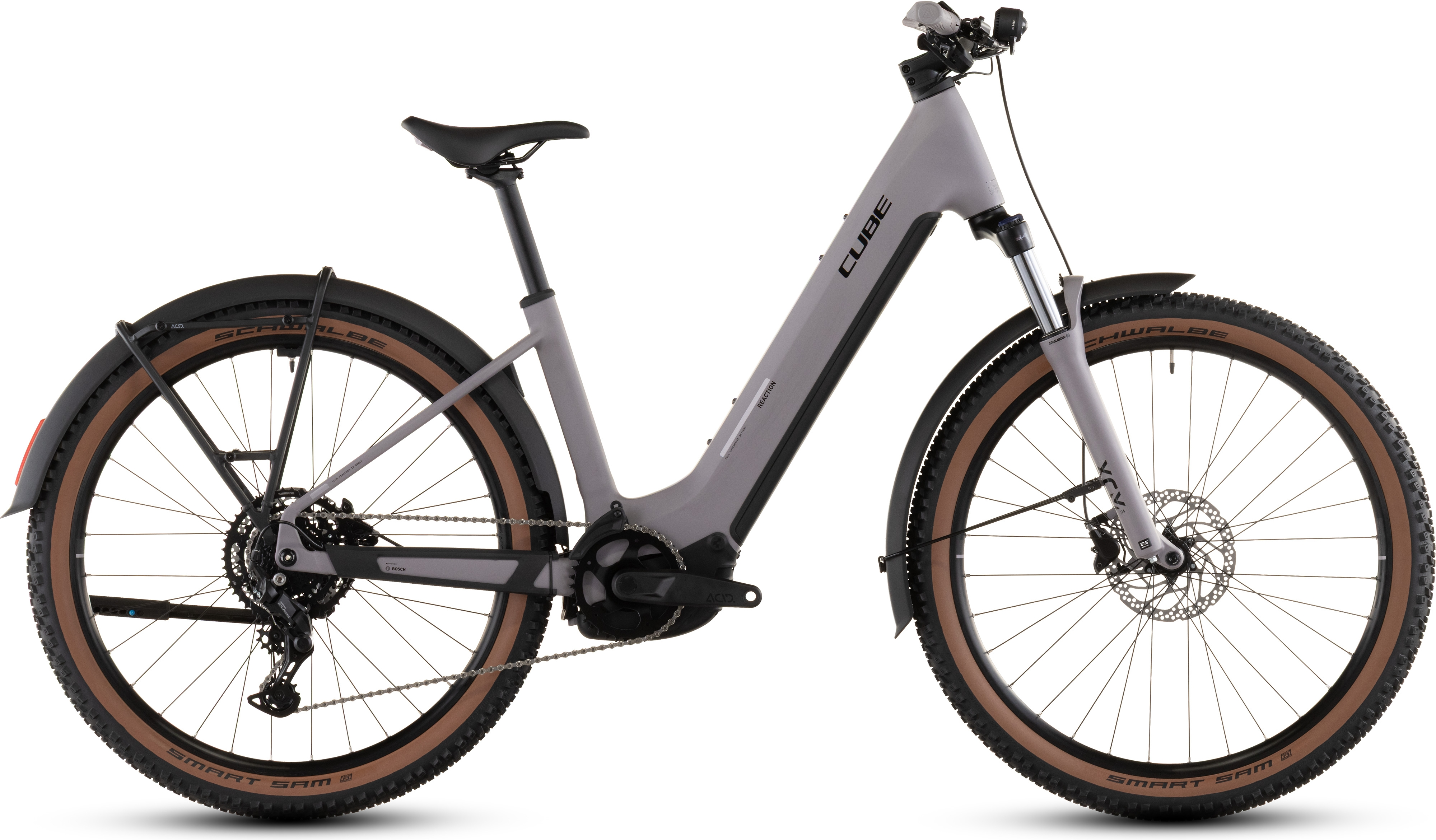 Cube Reaction Hybrid Performance 600 FE Easy Entry plumgrey´n´black (2026)