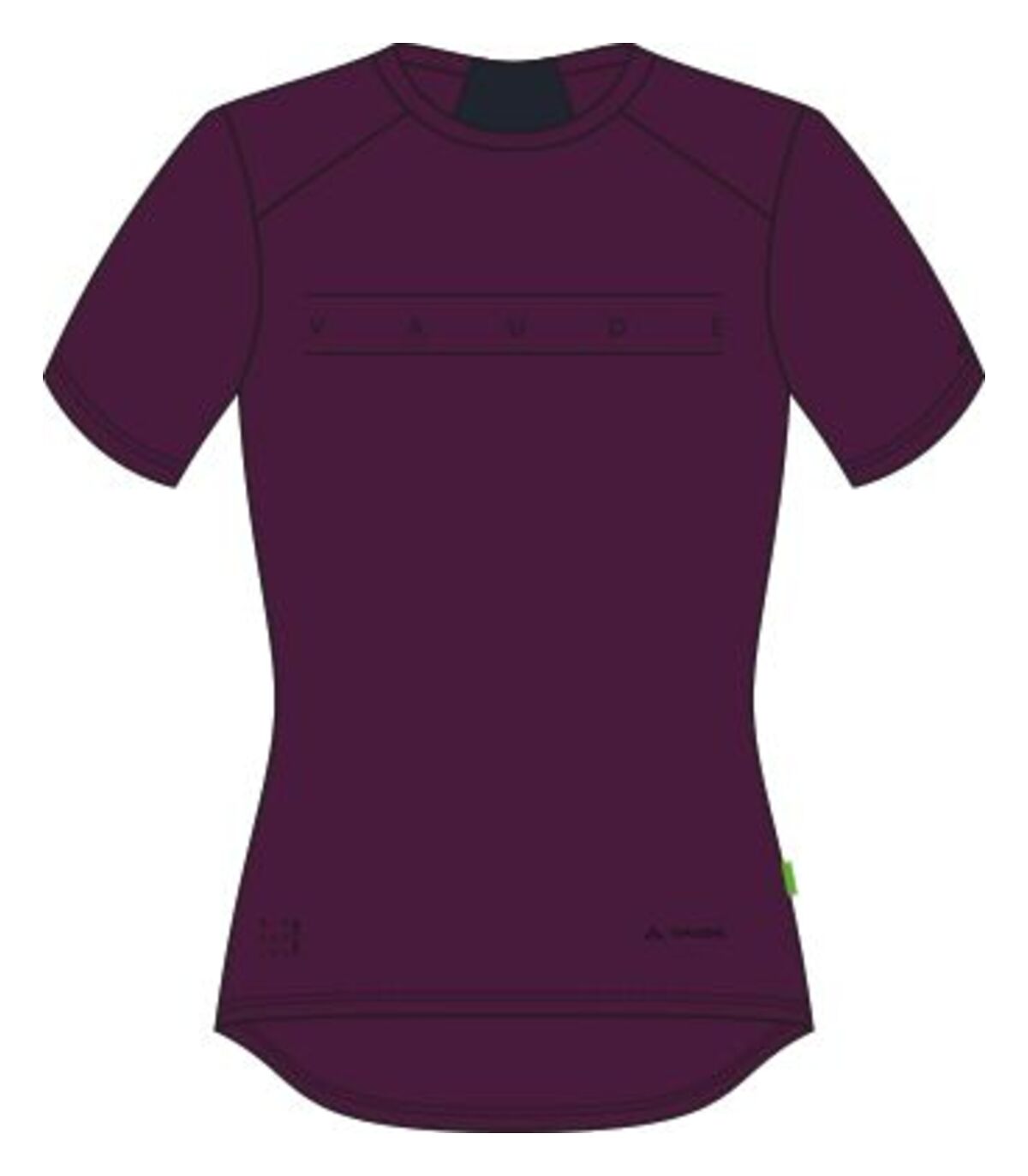 VAUDE Qimsa Logo Shirt Damen cassis