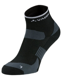 VAUDE Bike Socks Short II black | Unisex Fahrradsocken | white – aktuelle Variante