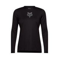 Fox Ranger LS Jersey Head | Damen Langarm-Trikot | Black – aktuelle Variante