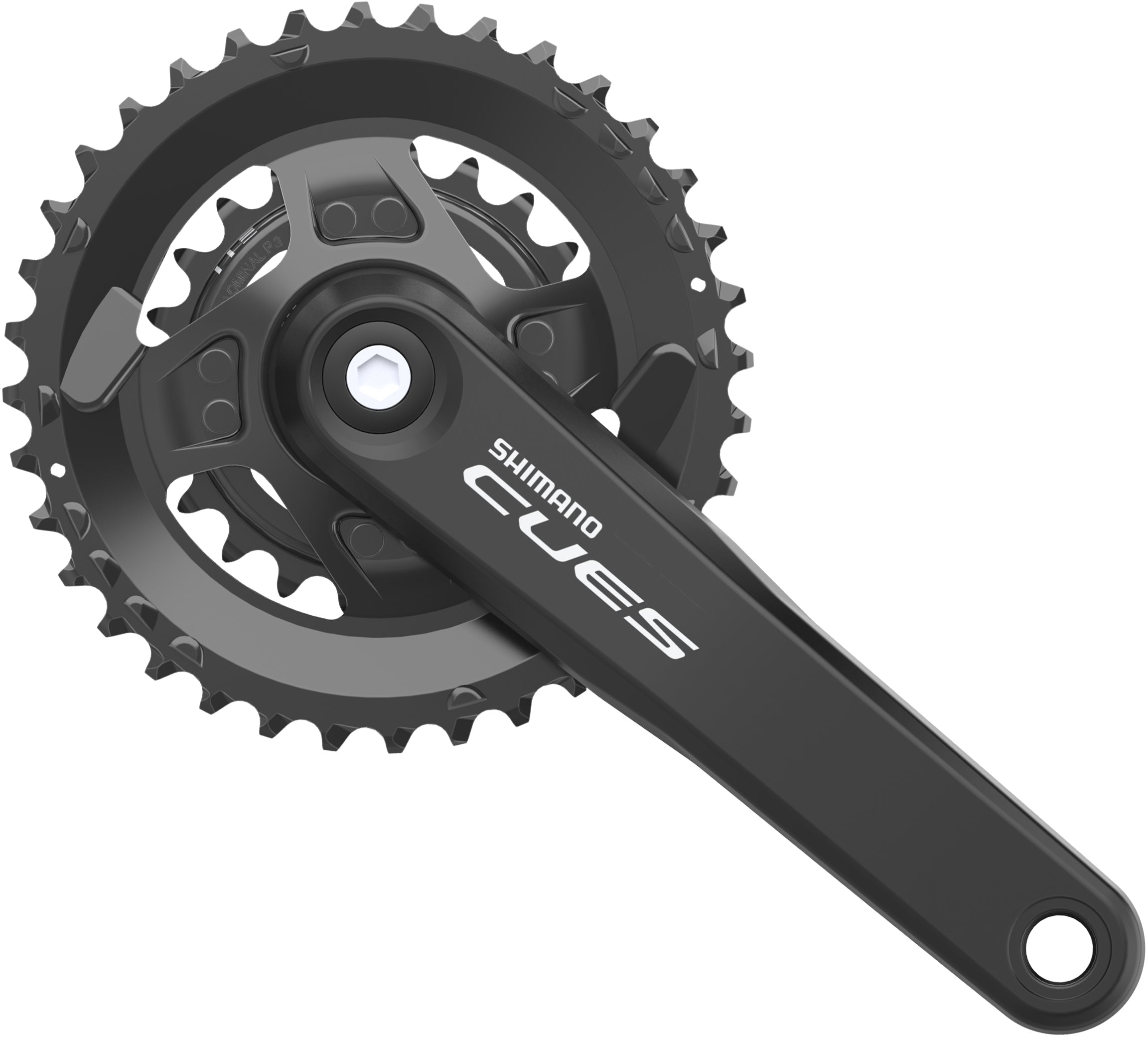 Shimano Cues FC-U4010-2 Kurbelgarnitur 9/10/11-fach 36-22Z